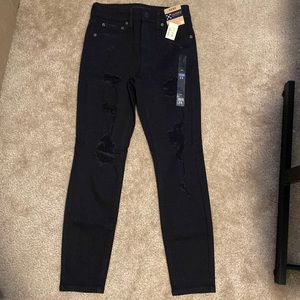 Aeropostale black denim jeans